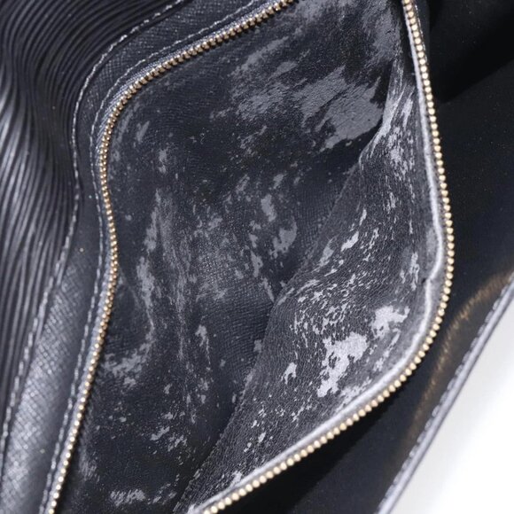 LOUIS VUITTON Epi Montaigne 27 Clutch Bag Black M52652 LV Auth 125396 - Picture 11 of 16